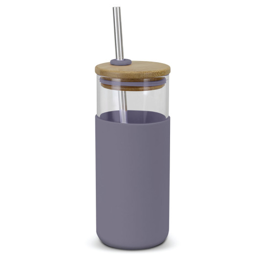 Mauve Bahamas Glass Tumblers